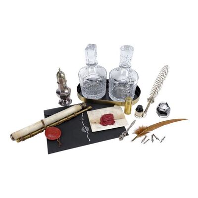 Lot # 71: JOHN WICK: CHAPTER 4 (2023): The Marquis de Gramont's New York Office Desk Accessories