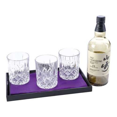 Lot # 72: JOHN WICK: CHAPTER 4 (2023): Osaka Continental Whisky Bottle with Whisky Glasses and Tray