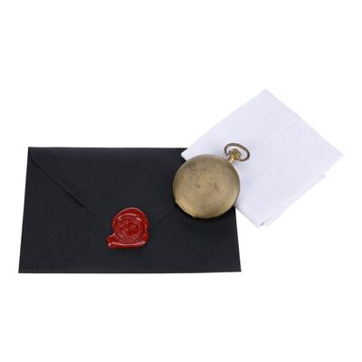 Lot # 88: JOHN WICK: CHAPTER 4 (2023): Caine's Accessories with Sealed High Table Letter