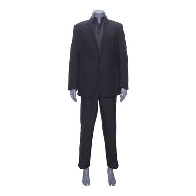 Lot # 89: JOHN WICK: CHAPTER 4 (2023): John Wick's Change 2 Bullet-Damaged Suit