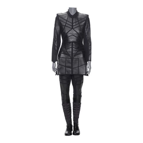 Lot # 93: JOHN WICK: CHAPTER 4 (2023): Akira's Fight Costume with Stunt Boots