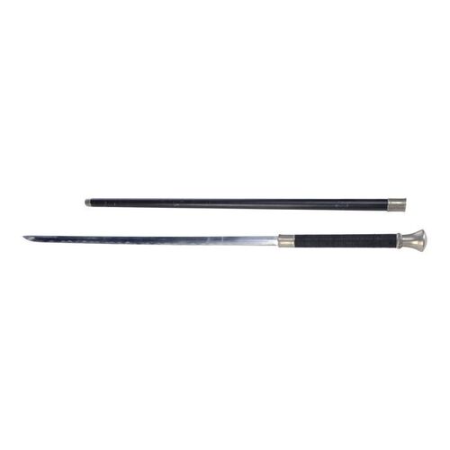 Lot # 95: JOHN WICK: CHAPTER 4 (2023): Caine's Metal Blade Cane with Sheath