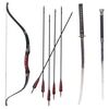 Lot # 96: JOHN WICK: CHAPTER 4 (2023): Main Character Weapons Lot with Akira Bow and Arrows