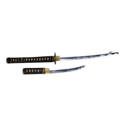 Lot # 108: JOHN WICK: CHAPTER 4 (2023): Koji Shimazu's Metal Half Katana and Metal Tanto