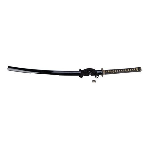 Lot # 114: JOHN WICK: CHAPTER 4 (2023): Koji Shimazu's Metal Katana with Sheath and Remote