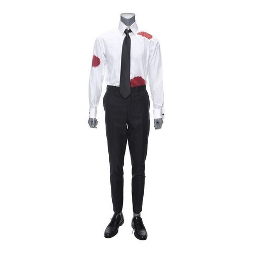 Lot # 116: JOHN WICK: CHAPTER 4 (2023): John Wick's Change 3 Bloodied Costume