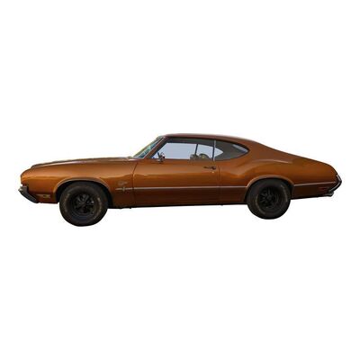 Lot # 117: JOHN WICK: CHAPTER 4 (2023): Orange Paris Muscle Car