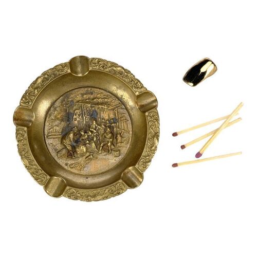 Lot # 133: JOHN WICK: CHAPTER 4 (2023): Killa Harkan's Gold Tooth and High Table Room Ashtray