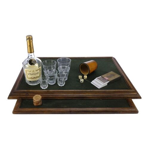 Lot # 147: JOHN WICK: CHAPTER 4 (2023): Killa Harkan's Gambling Room Board with Hero Card Deck and Accessories