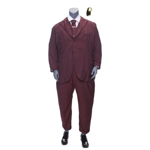 Lot # 154: JOHN WICK: CHAPTER 4 (2023): Killa's Distressed 3-Piece Suit with Gold Tooth