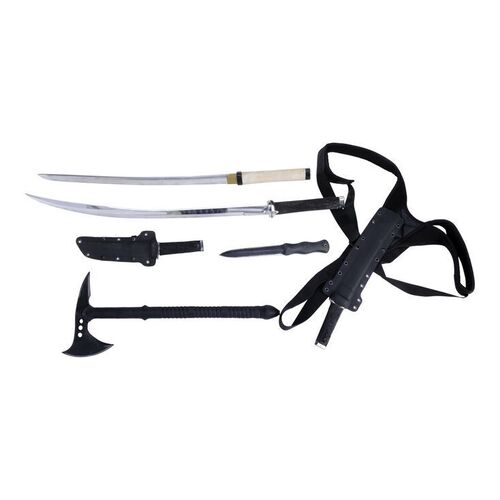 Lot # 160: JOHN WICK: CHAPTER 4 (2023): Background Weapons with Metal Sword Blades