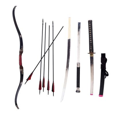 Lot # 164: JOHN WICK: CHAPTER 4 (2023): Main Character's Weapons Lot with Koji Shimazu's Half Katana and Sheath