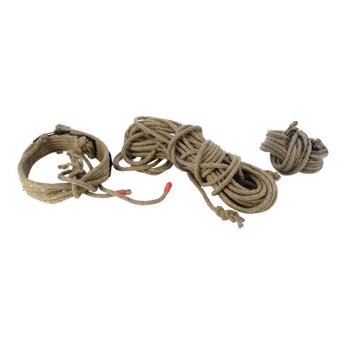 Lot # 166: JOHN WICK: CHAPTER 4 (2023): John Wick's Rope Hand and Feet Cuffs