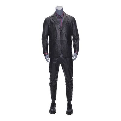 Lot # 174: JOHN WICK: CHAPTER 4 (2023): Ruska Roma 'Sigo' Costume with Boots added from Production