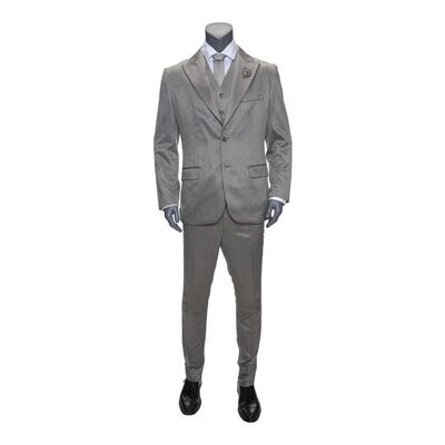 Lot # 180: JOHN WICK: CHAPTER 4 (2023): Chidi's Change 1 Hero Light Grey Suit