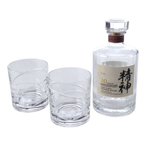 Lot # 210: JOHN WICK: CHAPTER 4 (2023): The Marquis de Gramont's Whisky Glasses and Seishin Whisky Bottle
