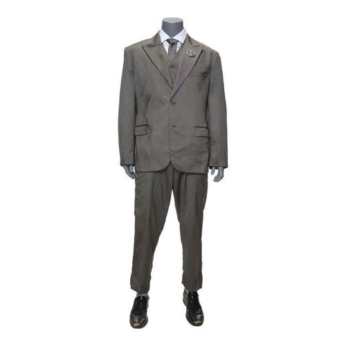 Lot # 218: JOHN WICK: CHAPTER 4 (2023): Chidi's Distressed Grey Death Suit