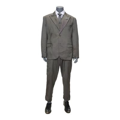 Lot # 218: JOHN WICK: CHAPTER 4 (2023): Chidi's Distressed Grey Death Suit