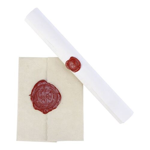 Lot # 242: JOHN WICK: CHAPTER 4 (2023): Winston's Sealed High Table Decree with John Wick's Sealed Challenge Scroll