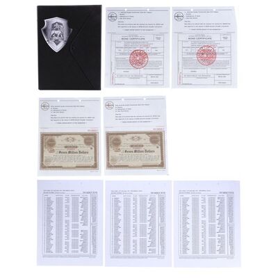Lot # 271: JOHN WICK: CHAPTER 2 (2017): John Wick High Table Paperwork and Folder