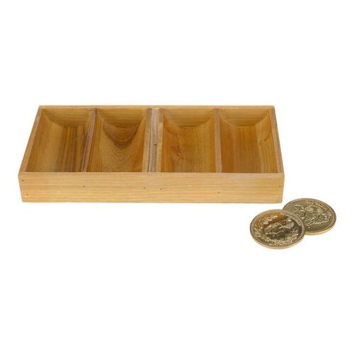 Lot # 278: JOHN WICK: CHAPTER 3-PARABELLUM (2019): Pair of High Table Currency Coins with Coin Tray