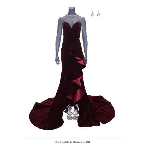 Lot # 9: The Umbrella Academy (2019-2024): Allison Hargreeves's (Emmy Raver-Lampman) Red Carpet Dress