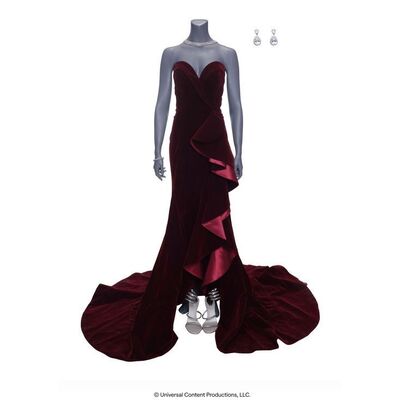 Lot # 9: The Umbrella Academy (2019-2024): Allison Hargreeves's (Emmy Raver-Lampman) Red Carpet Dress