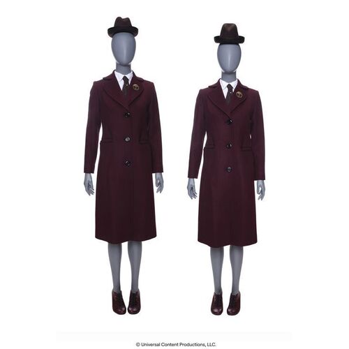 Lot # 13: The Umbrella Academy (2019-2024): Pair of Umbrella Academy Nanny Costumes