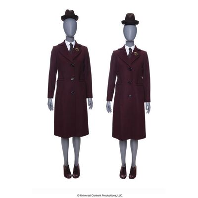 Lot # 13: The Umbrella Academy (2019-2024): Pair of Umbrella Academy Nanny Costumes