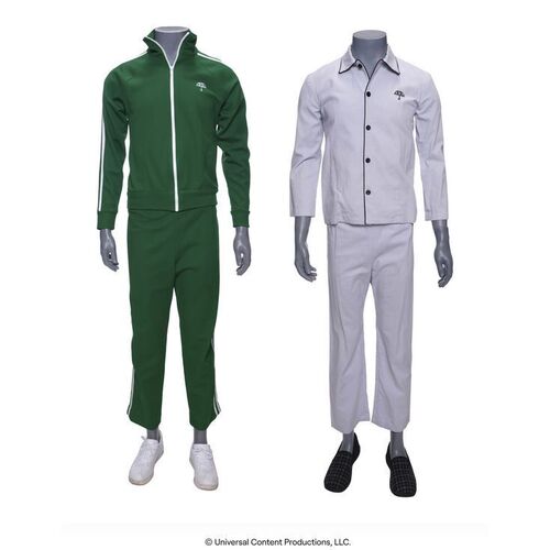Lot # 36: The Umbrella Academy (2019-2024): Young Ben Hargreeves's (Ethan Hwang) Tracksuit and Pajama Sets