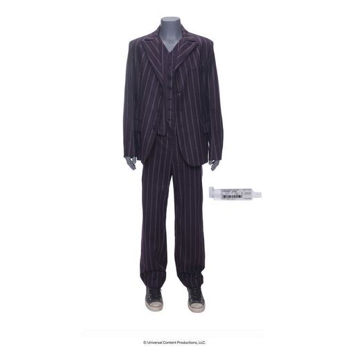 Lot # 50: The Umbrella Academy (2019-2024): Klaus Hargreeves's (Robert Sheehan) Suit From Sir Reginald's Closet Costume
