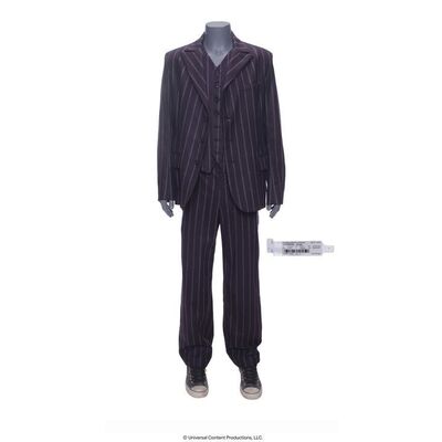 Lot # 50: The Umbrella Academy (2019-2024): Klaus Hargreeves's (Robert Sheehan) Suit From Sir Reginald's Closet Costume