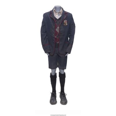 Lot # 53: The Umbrella Academy (2019-2024): Number Five's (Aidan Gallagher) Post Apocalyptic Stage Three Umbrella Academy Uniform