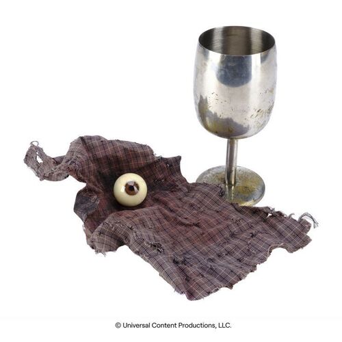Lot # 96: The Umbrella Academy (2019-2024): Older Number Five's (Sean Sullivan) Apocalypse Goblet with Eyeball