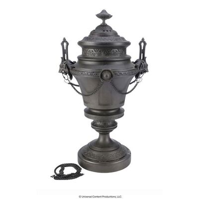 Lot # 123: The Umbrella Academy (2019-2024): Sir Reginald Hargreeves's (Colm Feore) Urn