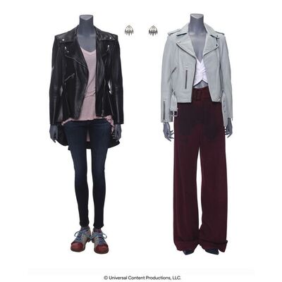 Lot # 129: The Umbrella Academy (2019-2024): Allison Hargreeves's (Emmy Raver-Lampman) Investigation and Bowling Alley Costumes