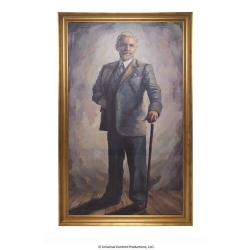 Lot # 142: The Umbrella Academy (2019-2024): Sir Reginald Hargreeves's (Colm Feore) Framed Portrait Print