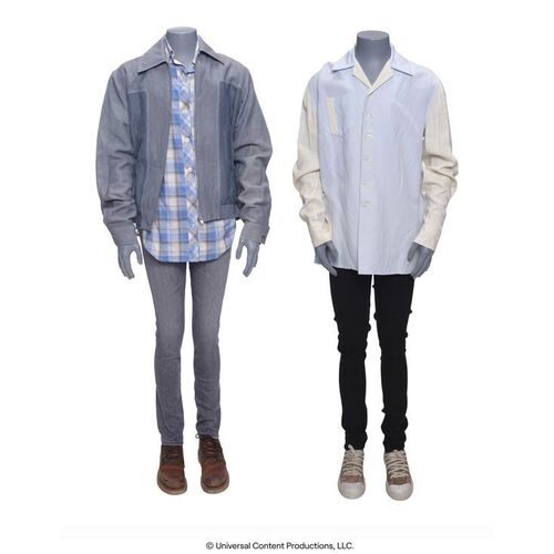 Lot # 179: The Umbrella Academy (2019-2024): Vanya Hargreeves's (Elliot Page) Farm Costumes