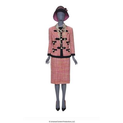 Lot # 191: The Umbrella Academy (2019-2024): The Handler's (Kate Walsh) 1960s Shopping Ensemble