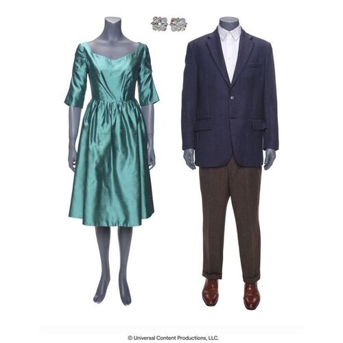 Lot # 192: The Umbrella Academy (2019-2024): Diego Hargreeves Stunt and Lila Pitts' (Ritu Arya) Mexican Consulate Costumes