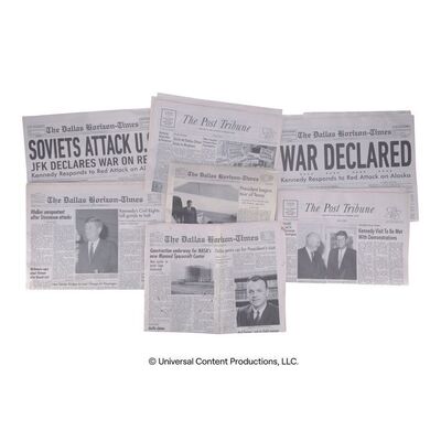 Lot # 193: The Umbrella Academy (2019-2024): November 1960s Newspapers Lot