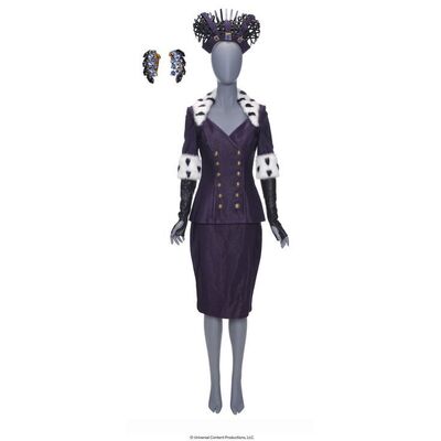 Lot # 199: The Umbrella Academy (2019-2024): The Handler's (Kate Walsh) Discovering Lila Costume with Prototype Hat