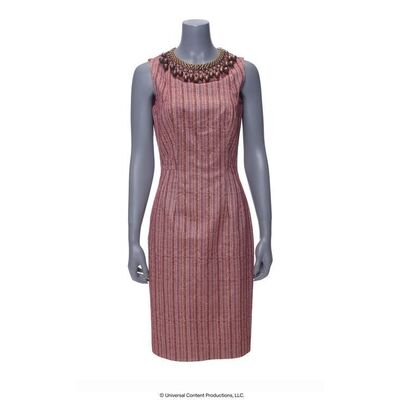 Lot # 203: The Umbrella Academy (2019-2024): The Handler's (Kate Walsh) 60s Hotel Lounging Dress