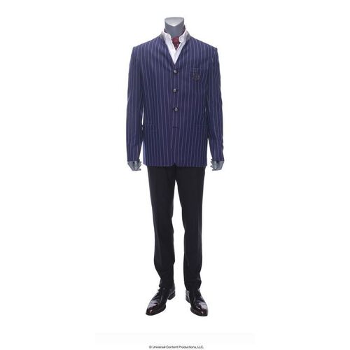Lot # 211: The Umbrella Academy (2019-2024): Sir Reginald Hargreeves's (Colm Feore) Cares for Pogo Suit with Monocle
