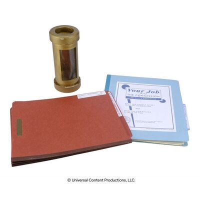 Lot # 235: The Umbrella Academy (2019-2024): Commission's Recruit Manual with File and Pneumatic Tube
