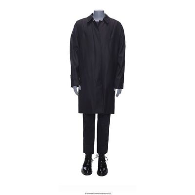 Lot # 258: The Umbrella Academy (2019-2024): Vanya Hargreeves's (Elliot Page) Farm Battle Costume