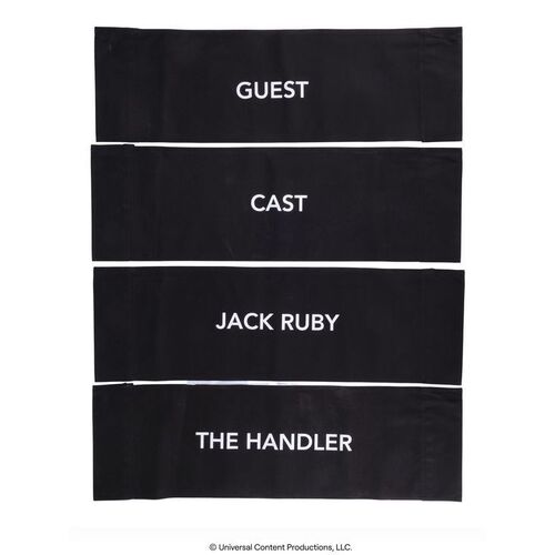 Lot # 261: The Umbrella Academy (2019-2024): Four Umbrella Academy Season 2 Umbrella Academy Chairbacks