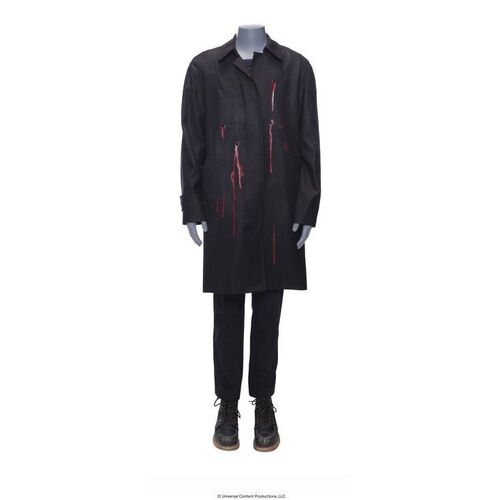 Lot # 262: The Umbrella Academy (2019-2024): Vanya Hargreeves's (Elliot Page) Bullet-Ridden Farm Battle Costume