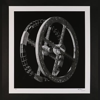 Lot #4 - 2001: A SPACE ODYSSEY (1968) - Signed and Hand-Numbered Limited Edition Print of Space Station Lighting Test by Keith Hamshere, 2018