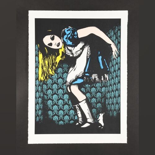 Lot #10 - ALICE IN WONDERLAND (1951) - Dark Hall Mansion Archive: Signed and Hand-Numbered Limited Edition Print by Eelus, 2011